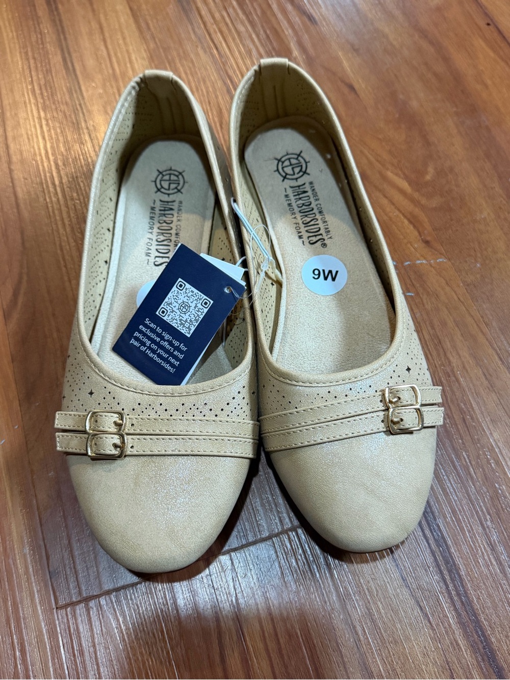 Women's Tan Ballet Flats - Comfortable Everyday Shoes